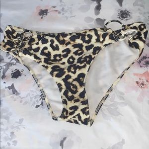 Cheeky cheetah bikini bottoms